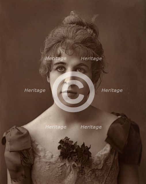 Miss Norreys, British actress, 1887. Artist: Ernest Barraud