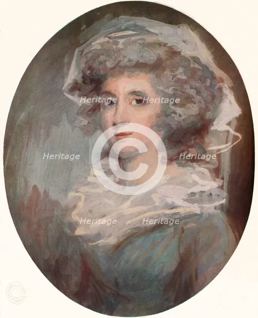 Miss O'Neil, c1776-1852, (1919). Artist: George Chinnery