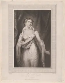 Miss O'Neill as Juliet, May 29, 1815. Creator: James Godby