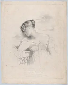 Miss O'Neill as Juliet, May 30, 1816. Creator: Frederick Christian Lewis