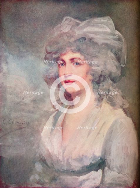 'Miss O’Dwyer', c1799. Artist: George Chinnery.