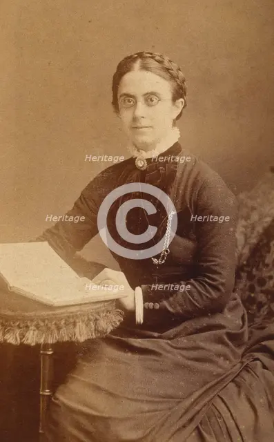 Miss Pailthorpe (Mary Elizabeth Pailthorpe?), c1880s. Creator: Thomas Charles Turner.