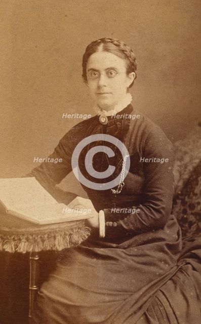 Miss Pailthorpe (Mary Elizabeth Pailthorpe?), c1880s. Creator: Thomas Charles Turner.