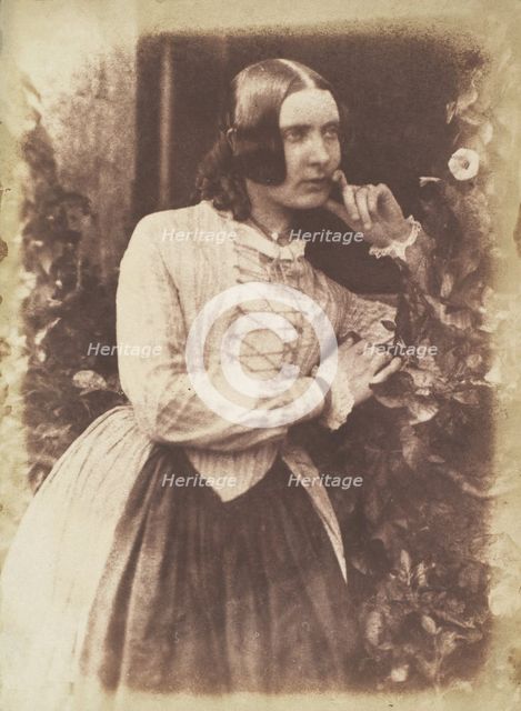 Miss Patricia Morris, 1843-47. Creators: David Octavius Hill, Robert Adamson, Hill & Adamson.