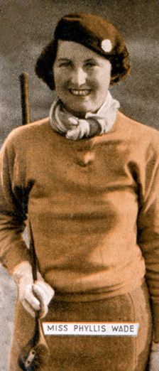 Miss Phyllis Wade, English Women's Golf Champion, 1934