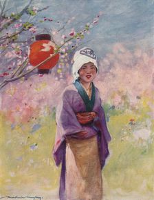 Miss Pomegranate c1887, (1901). Artist: Mortimer L Menpes