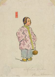 Miss Plum Blossom, 1897. Creator: Helen Hyde