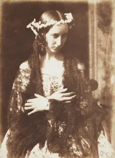 Miss Rennie, c1845. Creators: Robert Adamson, Hill & Adamson, David Octavius Hill