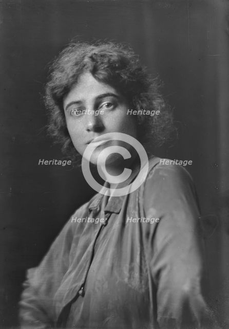 Miss Ruth Brunswick, portrait photograph, 1918 Aug. 9. Creator: Arnold Genthe.