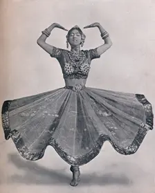 Miss Ruth St. Denis in her Remarkable East Indian Dance at the Aldwych Theatre, 1906