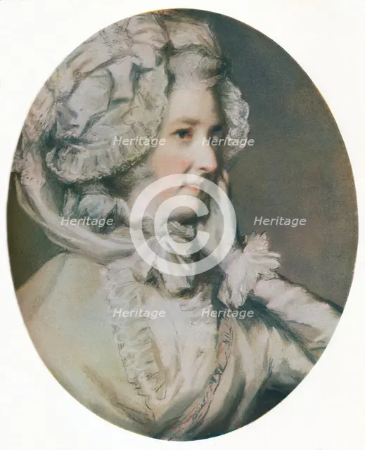 Miss Scawen Blunt, (18th century), 1925. Artist: Unknown