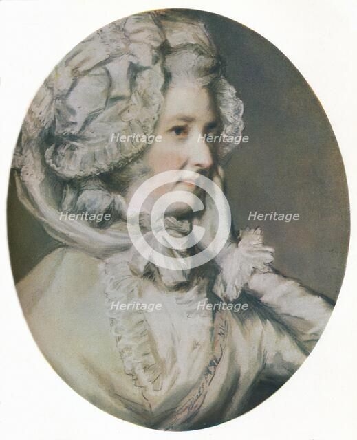 Miss Scawen Blunt, (18th century), 1925. Artist: Unknown