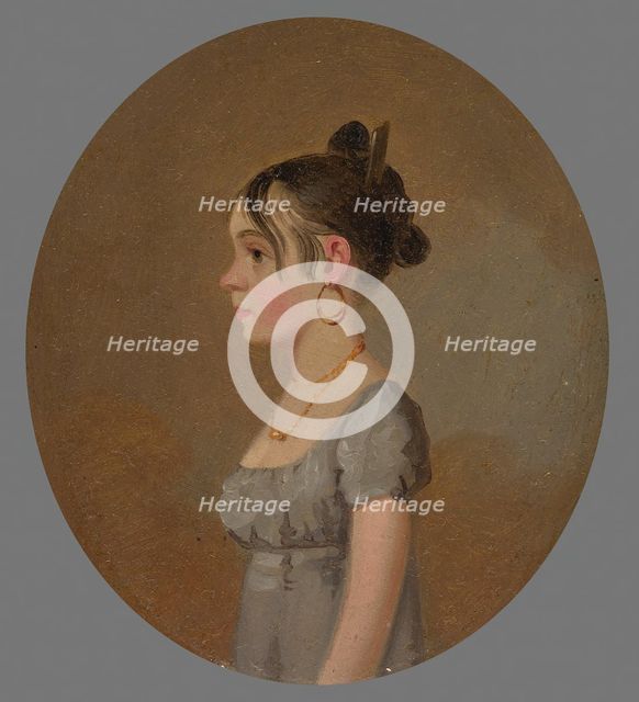 Miss Schaum, 1808/10. Creator: Jacob Eichholtz.