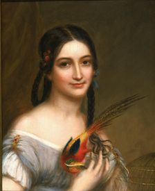 Miss Satterlee, ca. 1830-1839. Creator: Charles Bird King