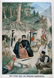 Miss Stone with the Macedonians, 1901