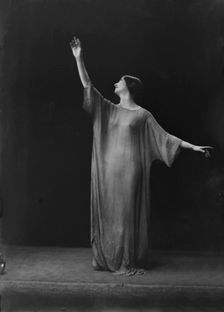Miss Stella Block, 1919 or 1920. Creator: Arnold Genthe