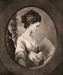 Miss Stephenson late 18th century, (1912). Artist: W Dickinson