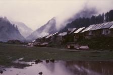 Mist and rain, Kashmir, India, 1988. Creator: Amanda Waite