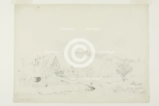 Mist on the Mountains, n.d. Creator: Jervis McEntee.