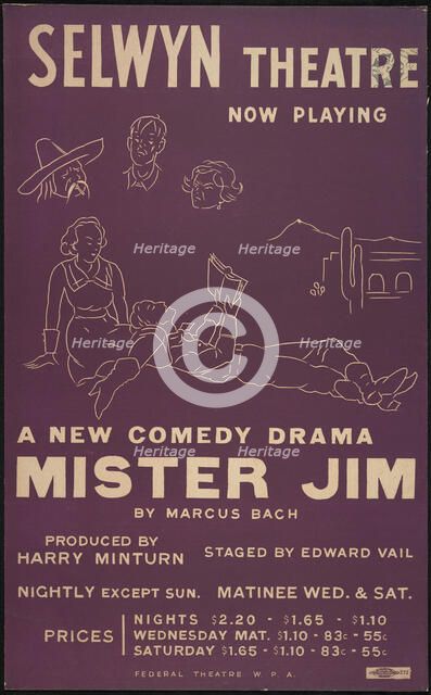 Mister Jim, Chicago, 1938. Creator: Unknown.