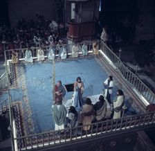 Mistery of Elche drama represented from the Middle Ages in the Basilica of Saint Mary in Elche.…