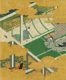 Mistflowers (Fujibakama), late 16th-early 17th century. Creator: Tosa Mitsuyoshi