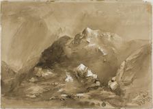 Misty Mountains, n.d. Creator: William West