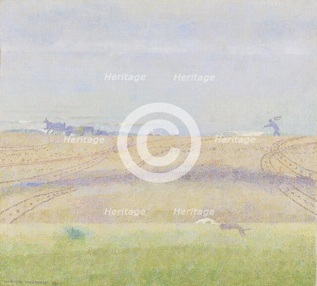 Misty Sea, 1899. Creator: Jan Toorop.