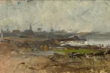 Misty Shore. Study. Creator: Emma Löwstädt-Chadwick