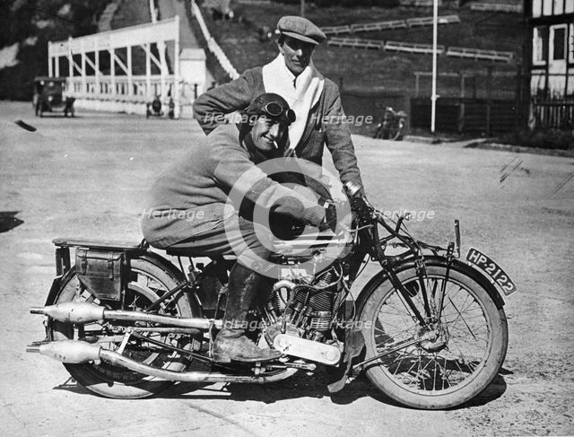 Mk1 Brough Superior 1000cc motorbike, (early 1920s?). Artist: Unknown