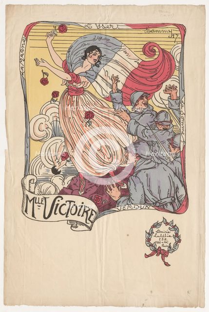 Mlle Victoire, 1917. Creator: Dammy, H. Robert (c. 1890-?).