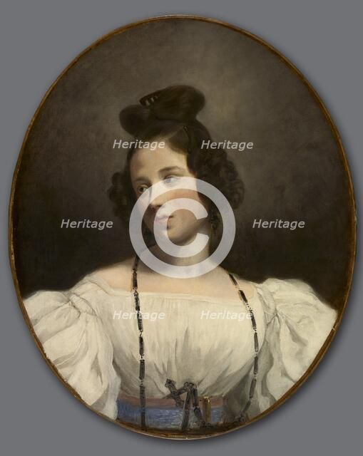Mlle. Alexandrine-Julie de la Boutraye, c. 1832-1834. Creator: Eugène Delacroix (French, 1798-1863).
