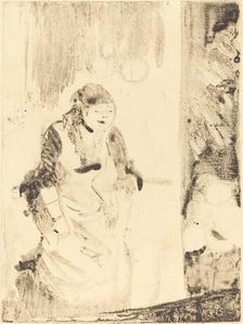 Mlle Bécat, c. 1877/1878. Creator: Edgar Degas