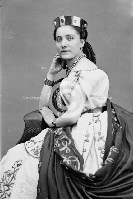 Mlle. Boisso, between 1855 and 1865. Creator: Unknown.