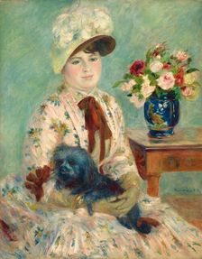 Mlle Charlotte Berthier, 1883. Creator: Pierre-Auguste Renoir