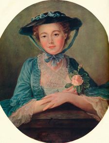 Mlle. Doré - French School c1760, (1910). Artist: Francois Hubert Drouais