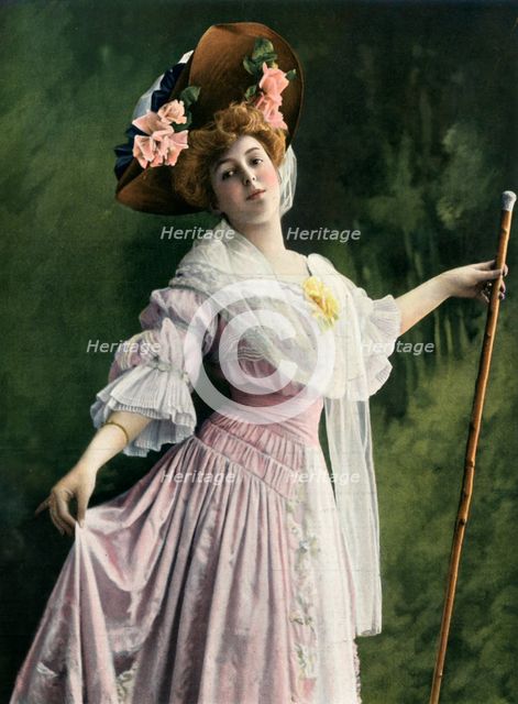 'Mlle. Marthe Regnier, role de Jacqueline. - La Passerelle. - Vaudeville', 1904. Creator: Unknown.