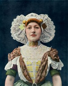 Mlle Marie Marcilly - Du Theatre National De L'Oeéon - Role de Francisca. - L'Absent 1904. Creator: Unknown