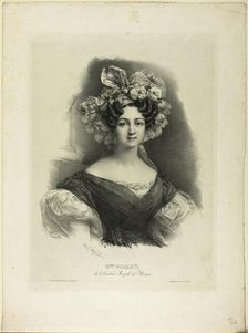 Mlle. Noblet, 1829/30. Creator: Henri Grevedon