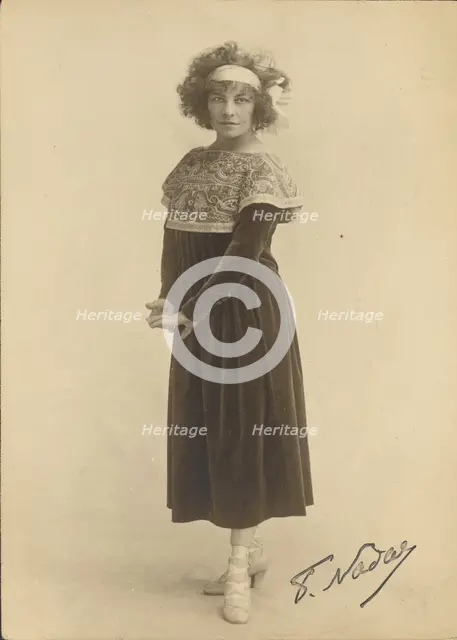 Mlle Polaire, about 1910. Creator: Paul Nadar.