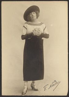 Mlle Polaire, about 1910. Creator: Paul Nadar