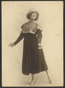 Mlle Polaire, about 1910. Creator: Paul Nadar