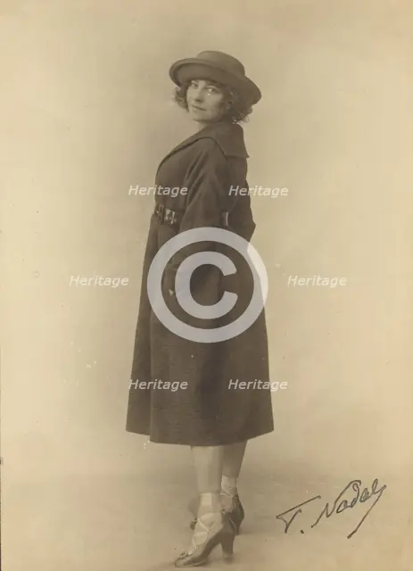Mlle Polaire, about 1910. Creator: Paul Nadar.
