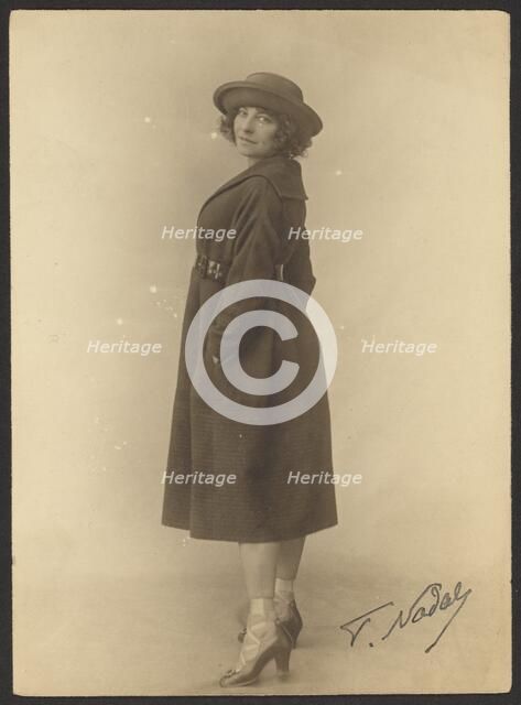 Mlle Polaire, about 1910. Creator: Paul Nadar.