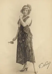 Mlle Polaire, about 1910. Creator: Paul Nadar