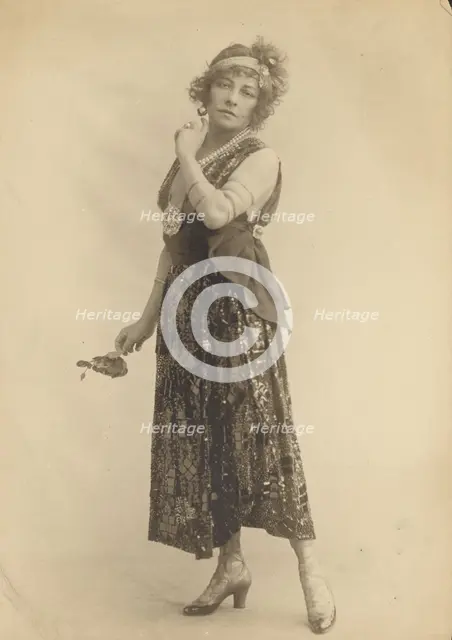 Mlle Polaire, about 1910. Creator: Paul Nadar.