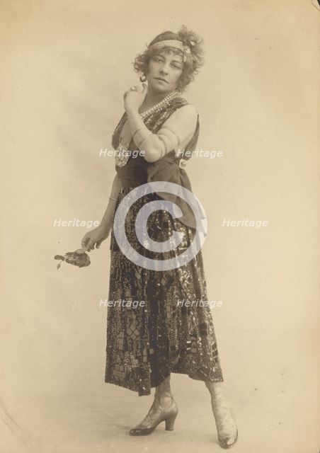Mlle Polaire, about 1910. Creator: Paul Nadar.