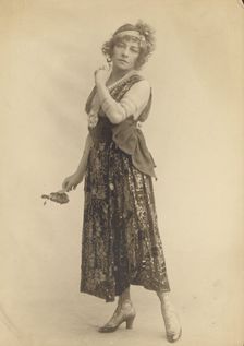 Mlle Polaire, about 1910. Creator: Paul Nadar