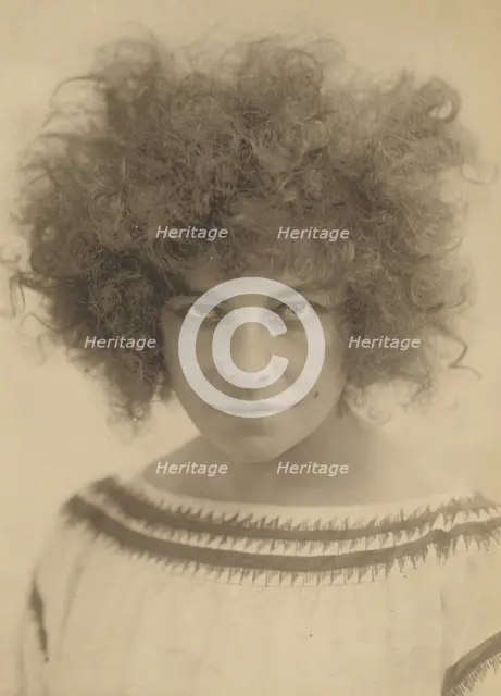 Mlle Polaire, about 1910. Creator: Paul Nadar.
