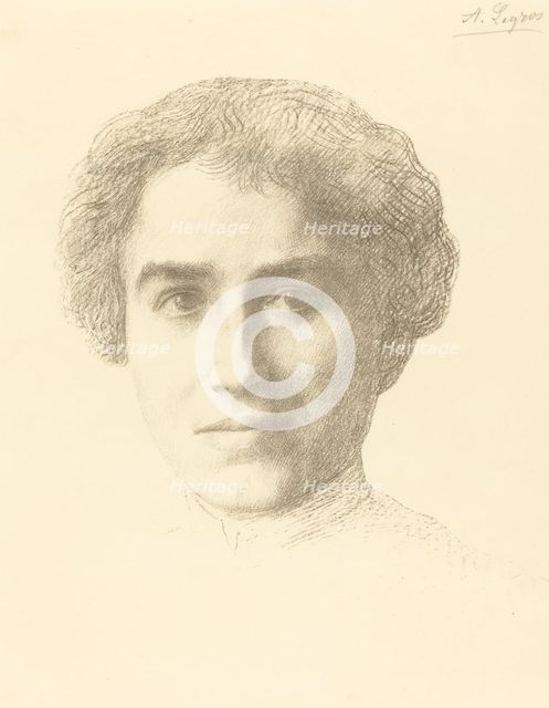 Mlle. Simpson. Creator: Alphonse Legros.